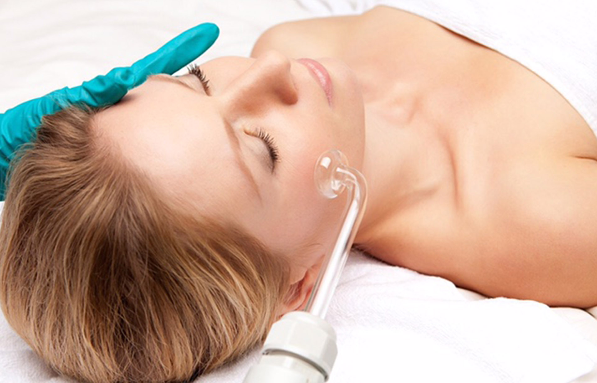 High frequency ozone therapy